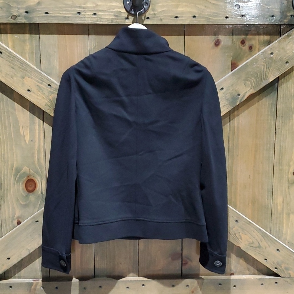 CARLISLE BLACK BLAZER SIZE 4 CASUAL SPORT PREPPY MINIMALIST - Picture 4 of 7